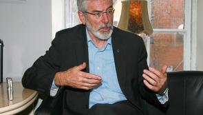 Gerry Adams urged to apologise after appearing in controversial Christmas sketch