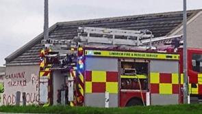 Emergency services attend scene of car fire near&nbsp;Limerick halting site