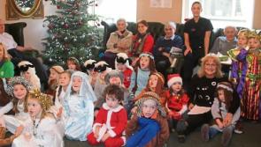 Children bring Christmas cheer to Limerick nursing home