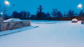 WATCH: Heavy snowfall across Limerick as Storm Emma hits
