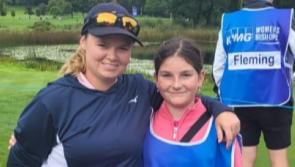 Dream comes true for young Limerick girl as she caddies at prestigious Women's Irish Open