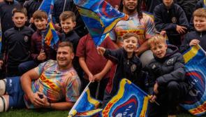 Young Limerick students get to tackle the DHL Stormers at Thomond Park