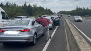 Limerick motorists experience long delays after vehicle catches fire on motorway