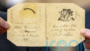 Lock of Michael Collins&rsquo; hair sells for eye-watering price at auction