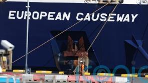 Ship from P&O Ferries deemed 'safe to sail again' after coming adrift in Irish Sea