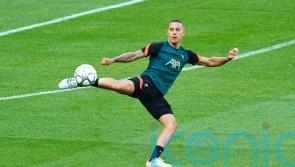 Liverpool midfielder Thiago Alcantara trains ahead of Champions League final