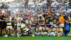 Ronan O&rsquo;Gara celebrates La Rochelle&rsquo;s shock last-gasp Champions Cup triumph