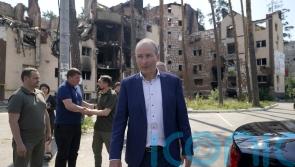 Taoiseach restates solidarity with Ukraine as he arrives in Kyiv