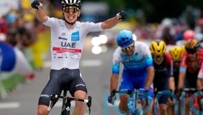 Tadej Pogacar takes yellow jersey after peloton denies Wout Van Aert victory