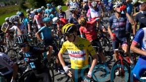 Tadej Pogacar fights to hang on to the yellow jersey at the Tour de France