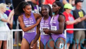 Heartbreak for Great Britain as Dina Asher-Smith injured in relay final