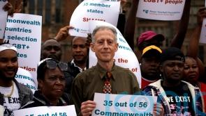 Final part of Queen&rsquo;s baton relay met with gay rights protest