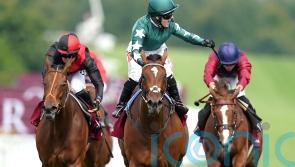 Nashwa swoops from last to first for Nassau Stakes glory