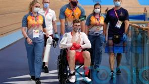 Silver for Jack Carlin as Joe Truman is taken to hospital after high-speed crash