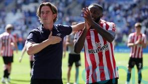 It was emotional &ndash; Thomas Frank celebrates Josh Dasilva&rsquo;s late equaliser