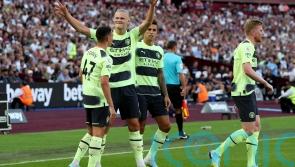 Erling Haaland scores twice to get Manchester City up and running at West Ham