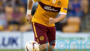 No celebrations from Steven Hammell as he gets down to business at Motherwell