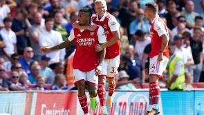 Gabriel Jesus lifting Arsenal standards, says Mikel Arteta after Leicester win