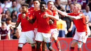 Nottingham Forest off the mark with victory over West Ham