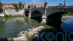 Drought exposes ancient imperial bridge