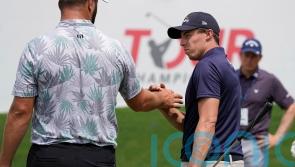 Matt Fitzpatrick finishes first round six shots off world number one&rsquo;s lead