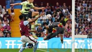 Erling Haaland&rsquo;s superb start continues but Villa hit back to draw with Man City