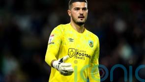 Aro Muric back in training for Burnley ahead of Norwich clash