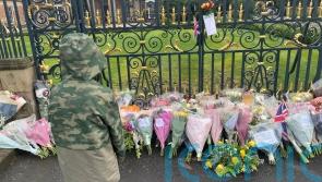 'A very sad time' - Mourners in Northern Ireland gather at gates of Hillsborough Castle