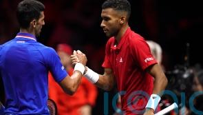 Felix Auger-Aliassime beats Novak Djokovic to put Team World on cusp of victory