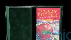 First edition hardback of Harry Potter expected to fetch huge sum