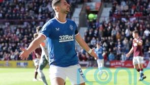 Antonio Colak strikes twice as Rangers ease to win over 10-man Hearts