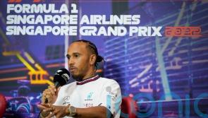 Lewis Hamilton explains his use of nose stud in Singapore