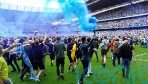 Manchester City fined over pitch invasion to celebrate Premier League title win