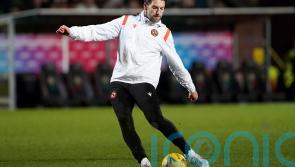 Dundee United duo Charlie Mulgrew and Steven Fletcher battling to face Hibs