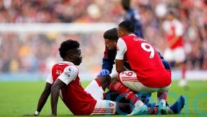 Arsenal boss Mikel Arteta plays down Bukayo Saka injury fears