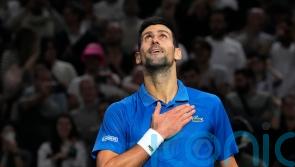 Novak Djokovic battles past Stefanos Tsitsipas to reach Paris Masters final
