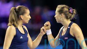 British doubles pair backed for further rise up the rankings after BJK Cup win