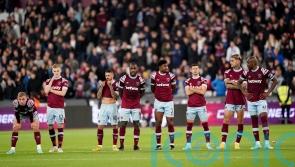 They have let themselves and the fans down &ndash; West Ham criticised after shock loss