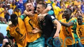Mitchell Duke&rsquo;s superb header gives Australia World Cup win over Tunisia