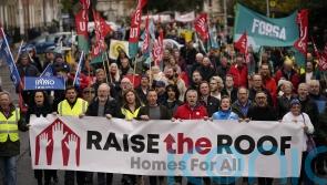 Thousands take to Dublin streets to highlight housing crisis