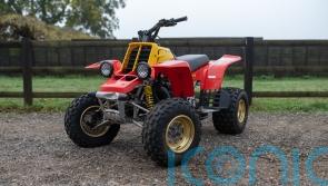 Quad bike belonging to renowned rock singer heads to auction