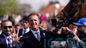 Charlie Appleby celebrates landmark success