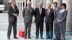 Hurd wondered whether Irish believed Adams to be &lsquo;on the side of angels&rsquo;