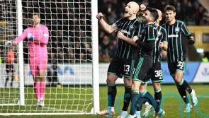 Aaron Mooy opens Celtic account with brace as they ease past Hibernian