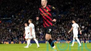 Pep Guardiola believes Erling Haaland is not at his best despite two goals