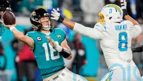 Los Angeles Chargers blow 27-point lead as Jacksonville Jaguars advance in AFC