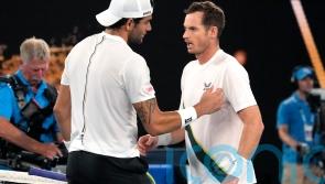&lsquo;Ripper bloke&rsquo; Andy Murray wins plaudits for &lsquo;incredible&rsquo; Matteo Berrettini win