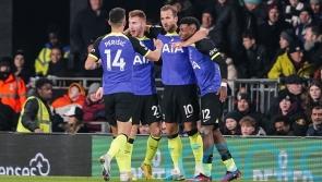 Harry Kane equals Jimmy Greaves&rsquo; Tottenham scoring record in win at Fulham