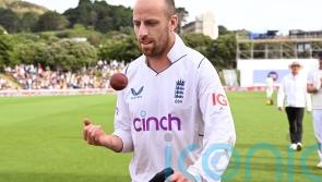 Jack Leach: Harry Brook could not stop smiling after claiming key wicket