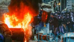 Fans clash in Italy ahead of Napoli-Eintracht Frankfurt Champions League tie